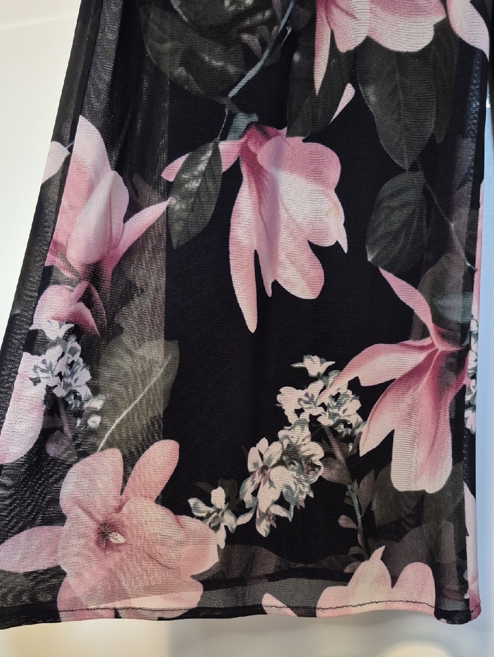LAURA Wide Leg flowy lined pant - Med Petite - Picture 3 of 7